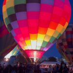 Emme Rylan Instagram - The Balloon Glow was amazing! @forestparkforever @greatforestparkballoonrace