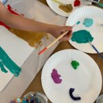 Emme Rylan Instagram - #artoftheday #artwithkids #ipaintwithyarn