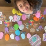 Emme Rylan Instagram - Easter crafts! #springbreak