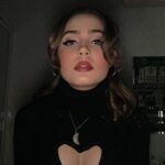 Emmy Perry Instagram - 🖤I’m finding being alive fascinating🖤 . . . . . . . . . . . . . . . . #aesthetic #explore #explorepage #coquette #ootd #makeup #vintage #retro #fashion #poorthings #darkaesthetic #dark #love