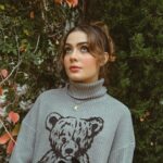 Emmy Perry Instagram - 🧸🖤sweater weather🖤🧸 . . . . . . . . . . #christmas #teddyfresh #holiday #holidayseason #fall #teddybear #sweaterweather #fashion #sweater #fashionblogger #ootd #explorepage #explore #vintage #couquette