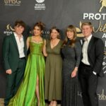 Emmy Perry Instagram - What a beautiful night celebrating the remarkable legacy of Steve Irwin and his dedication to wildlife conservation. His infectious passion for wildlife and wild places have been passed on to his inspirational family @terriirwincrickey @bindisueirwin and @robertirwinphotography who live it and share it with the world who I love and have the honor of calling my dear friends. Thank you for continuing to inspire us all to make a difference! I will forever be a #proudwildlifewarrior 💚🐊