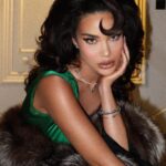 Endi Demneri Instagram – Dressed in emerald, feeling like royalty.

🧿
