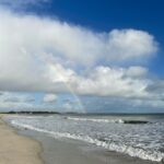 Enora Malagré Instagram - La Bretagne , ma maison , mon paradis , et un petit cadeau 🌈 de la vie pour mon retour #bzh . J’embrasse toutes les bretonnes et les bretons , qu’ils soient au pays ou ailleurs en France 🏴‍☠️