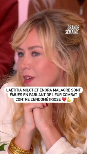 Enora Malagré Instagram - "Les personnes atteintes d'endométriose sont des superwomen !" 👏❤️
@laetitiamilotofficiel et @enoramalagre sont émues en évoquant leur combat contre l'endométriose, maladie qui touche 1 femme sur 10 !
#LaGrandeSemaine, à (re)voir sur @6play