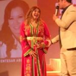 Entesar Instagram - سعدت بوجودي وتكريمي في المهرجان الدولي للفيلم بالحسيمة، وسط أهلي وأخوتي وأصدقائي في الدولة الشقيقة العزيزة المغرب 🇲🇦 ونتمني ان نراكم مجددا في اقرب وقت ممكن ❤️
