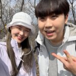 Eom Ji-yoon Instagram - 충주맨과 율재랑 남산 정복🍀