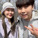 Eom Ji-yoon Instagram - 충주맨과 율재랑 남산 정복🍀