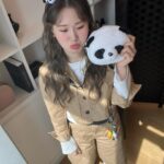 Eom Ji-yoon Instagram - 푸바오 잘가ㅜㅜ🐼
