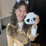 Eom Ji-yoon Instagram - 푸바오 잘가ㅜㅜ🐼