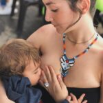 Eréndira Ibarra Instagram - #LaMamaDeRocco . El nació y me dio vida a mi. . Soy madre y me sostengo gracias a mi red que cría conmigo. Me siento acompañada y agradecida, GRACIAS INFINITAS ROCCO. . . #ChamitoCandela #LosMios