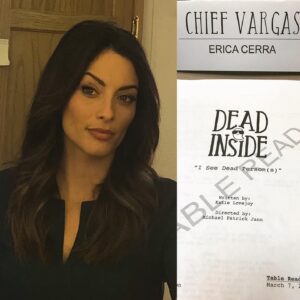 Erica Cerra Instagram - TB2 years ago- Unfortunately this pilot didn’t go and you won’t get to see Chief Vargas in action- @thekatielovejoy @hayleymarienorman @hellolyndon @mylesm.bullock and so many more talents. 
#ontothenext 
#CW
#deadinside