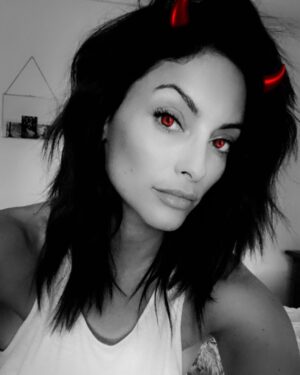 Erica Cerra Instagram - Halloween babies always have a devilish side... 👿