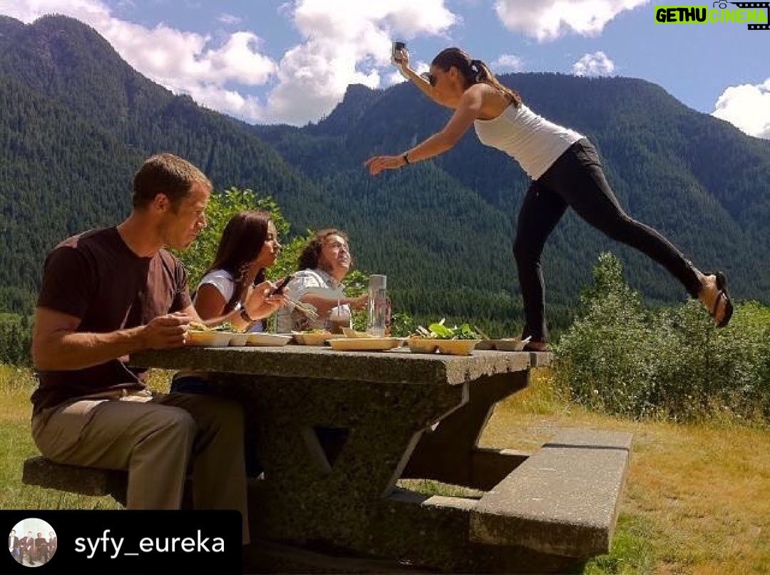 Erica Cerra - 2.3K Likes - The good old’ Eureka days!
Me looking for cell service-