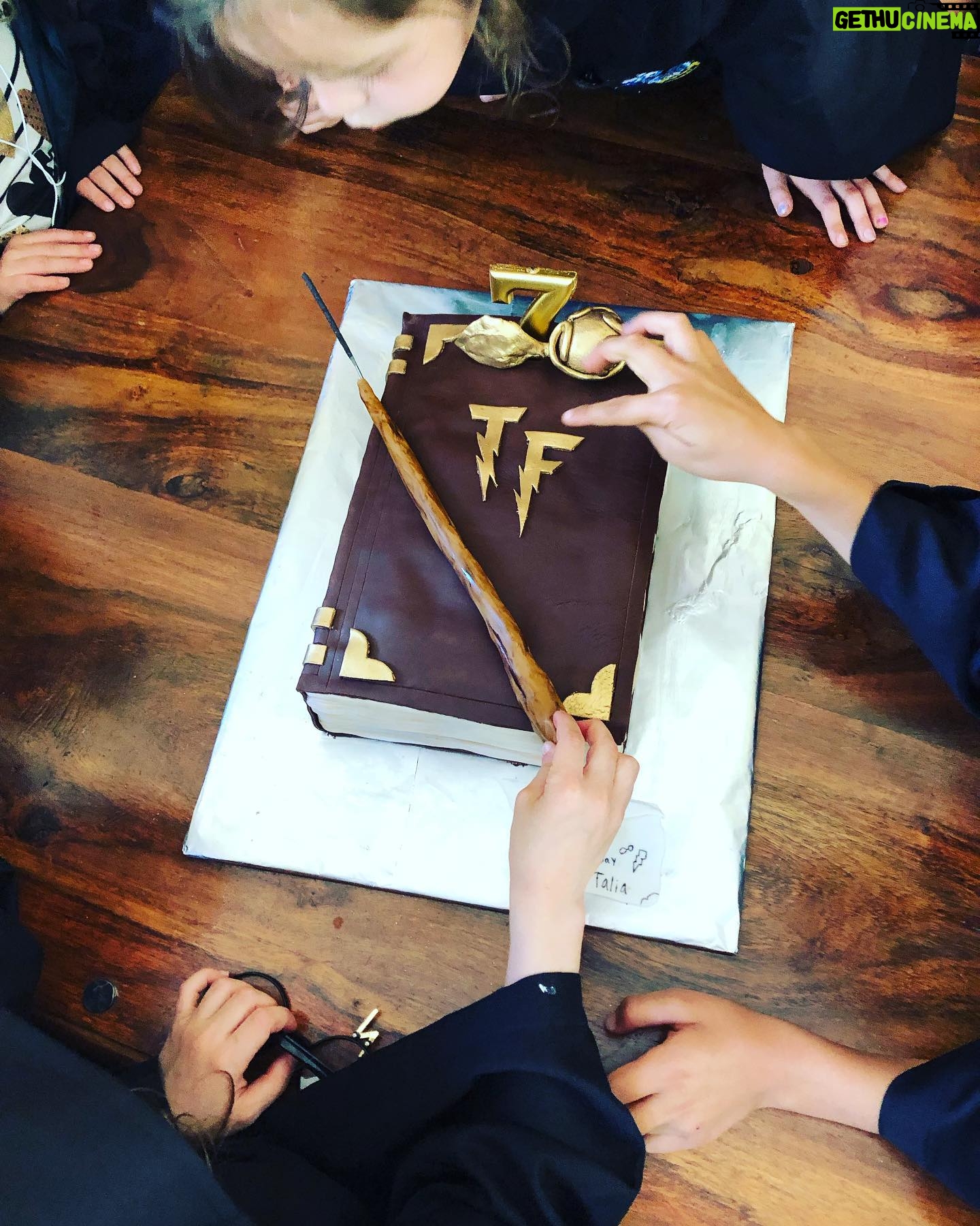 Erica Cerra - 1.7K Likes - My Beautiful Daughter turned 7
May 14.19, wow how time does fly... A beautiful cake made by some of our very best friends for her #harrypotter inspired birthday! Thank you all for showing my little princess so much love! What a lucky girl. And what a LUCKY MOMMY I AM to get to share my life with you Talia.