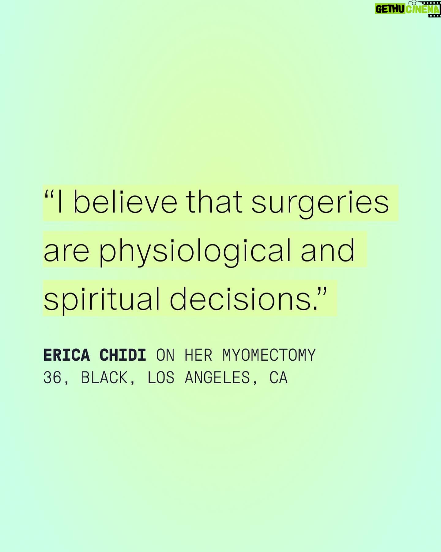 Erica Chidi Cohen - 3.9K Likes - here’s my body a few days before my surgery, and here’s my body two weeks after all 23 fibroids were removed. i still can’t believe i lived like that for over two years, carrying around the weight of a six-month pregnancy.
what i’ve never shared is how rigoiously i prepared for this surgery. from advocating for the right post-surgery pain control, to the foods i ate for healing, to all the bio-hacking and the extreme rest i forced myself into. recovering from my myomectomy was one of the hardest things i’ve ever done, but it was absolutely worth it. to listen to my whole story, download @learnwithloom today–it's free. 🎧🌸