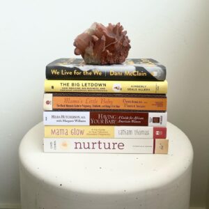 Erica Chidi Cohen Instagram - black maternal health week begins today. i could unpack the devastating outcomes that face my sisters, or the disproportionate impact of pandemic on us. instead, i'm choosing #blackjoy and uplifting fellow black female authors who've written specifically about pregnancy and the postpartum experience. 

we are a rare breed. these were the ONLY books i found published by publishing houses versus self-published. this distinction is important. why? because it means that these publishing houses, which are typically white-led, put their money behind black women. there should be more of that and more of us—hopefully soon. how can you help? buy and amplify our books. ask for reissues of older books that have gone out of print. also write and tag publishers—let them know you want to read more titles by black womxn. your voice matters. 

and even if these books don't speak to black womxn directly, they stem from black thought and uplift our voices. they see womxn as empowered whole people—who happen to be pregnant and dive into our unique needs—whether that's navigating fibroids, breastfeeding and feeding challenges due to the trauma of slavery, blended familes, intergenerational parenting, and the traditions of our ancestors. 

    at 2pm pst today, i'll be joining @blackmamasmatter for a panel exploring how black maternal health can be protected and optimized together with tech. more at the last swipe 🙏🏾🖤