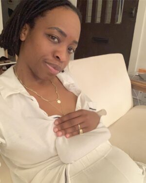 Erica Chidi Cohen Instagram - a year ago, just before my period, i noticed a large lump in my lower abdomen, tender to the touch • i immediately texted my dear friend   obgyn @askdrsuzanne to get in for a transvaginal ultrasound • during, i asked the tech if she saw anything, she replied "yep—fibroids, the largest is the size of grapefruit." tears flowed as symptoms i'd experienced for years, and addressed separately, suddenly made sense: cramps when i wasn't on my period, heavy bleeding when i was, mild bloating, recurring uti's and bladder retention •

i had 10 fibroids and my uterus had stretched to the size of an 18 week pregnant womxn • @askdrsuzanne suggested a myomectomy, a surgery to remove large fibroids • she shared that most women will have 1 fibroid by age 50, but they disproportionately affect black women • i was stunned to learn of my higher risk, though following my diagnosis, i heard from other black women with fibroids almost daily • funny how that happens, right? •

as i researched, i learned: myomectomies require uterine incisions   stitches, which means i'd have to have a cesarean birth, which didn't bother me (all birth is natural™) but with current maternal health outcomes for black women, i was hesitant to limit my autonomy, or increase interventions, in labor • plus, the recovery was 6-8 weeks and, at my age, i had a 30% chance of repeat surgery within 10 years because the smaller fibroids that would remain after the surgery would eventually need to come out • deeper research led me to @acessahealth, a minimally invasive procedure using radio-frequency to destroy fibroids laparoscopically, without uterine incisions   stitches and just 1 week of recovery • serendipitously, the inventor, @drbrucelee practiced in la and after a warm 90 minute consultation, i knew @acessahealth was the way to go • on july 8, i had my surgery, recovery was uneventful—just me, a buckwheat heating pad, homemade bone broth from @radiantwoman_   congee • within 24 hours, i was tender but walking • my 2 periods since are the first in recent memory that i didn't have to change my cup, tampon or pad every hour, wake up to bloody sheets, or bleed through my clothes... more in the comments
