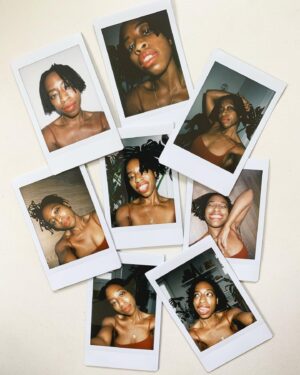 Erica Chidi Cohen Instagram - took some self portraits today. to celebrate my life, my freedom and the fact that i am my ancestors wildest dream. ⁠

black womxn deserve freedom. we deserve joy. we deserve pleasure. we deserve love. we deserve energy. we deserve rest. we deserve space. we deserve land. we deserve healthcare. we deserve access. we deserve justice. ⁠

treat us gently. tenderly. the strength you see is because we never were given the option to be anything else but. ⁠