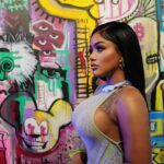 Erica Pinkett Instagram - You are the artist of your life! Make it beautiful 🫶🏽❤️🙏🏽 📸 @tropicpic 💄 @picaasso 👗 @robertaeiner 🩴 @hermes