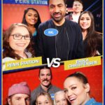 Erika Christensen Instagram - Tonight’s the night! Please enjoy the ridiculousness of @familyfeudabc 😆 8/7c on @abcnetwork Team Christensen vs. @kalpenn’s “Penn Station” 💪🏼 💪🏼 🧠