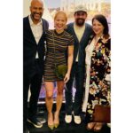 Erika Christensen Instagram - Making Keegan laugh is the best, though admittedly not that hard. With The Keys (yes, captial The) at the premiere of @keeganmichaelkey’s great new show @rebootonhulu which dropped today. Enjoy. Dress by Contempo Casuals. P.S. Delighted to see some of the @20thcenturystudios TV team with whom I’m excited to make a new show, “Will Trent” this fall…
