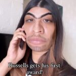 Erika Packard Instagram – Russel Rising viral sensation award💜