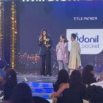 Erika Packard Instagram - Thank you for making my hardwork and craziness feel appreciated ! @iwmbuzz for thiis award Rising Viral sensation Female 💜. To all my followes ! Who are as crazy and real like me 💜And for making all the characters i play feel soo alive . Shout out for loving Russell sooo much! Onwards and upwards 🎯 @onedigitalentertainment for managing my recent life💜