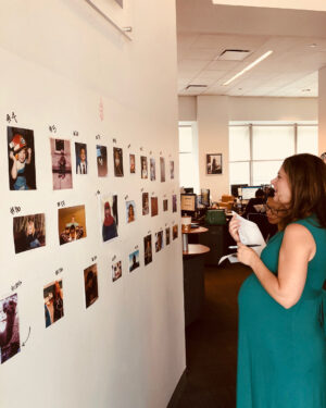 Erin Burnett Instagram - Oh baby! 👶🏻 Sending @erinburnett off with cupcakes  and a game of “Guess Who,” Team #OutFront baby photo 📷 edition. Best wishes to Erin and her growing family