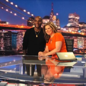 Erin Burnett Instagram - Wonderful to have @cthagod #OutFront and in studio this evening. 
He recently interviewed @senwarren on his show, and will share his impressions with @erinburnett. 
#CNN