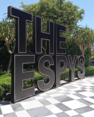 Erin Cahill Instagram - What an HONOR to be invited to the ESPYS!! So thrilled to be there amongst all those incredibly talented humans!  Huge thank you to @cathycardenaspr @rachelnicolepagan for the fantastic make-up and @daliamacphee for the incredible dress! (& thank@you @people for the 📸 & @skirtmypump for watching over me!).