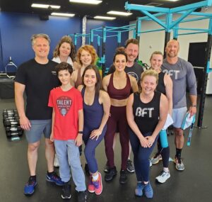 Erin Cahill Instagram - What a kick ass way to start the day! Thank you to the wonderful @melissajoanhart for inviting us to the opening of your husband’s awesome, new studio @bft_brentwood !  I love the work out, and I love these humans! I mean… What do you @sagaftra actors do when they can’t work… They work out thanks to this awesome place! Also, guys, this isn’t an ad, I just had to share because I love it! If you’re ever in Nashville, check it out!