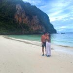 Erin Barnett Instagram - Some would say this would be the perfect spot for a proposal, not us though. 😂 ⁣ ⁣ Look at our shoes! Best purchase ever while island hopping yesterday! This place is just absolutely stunning ☀️🥰 ⁣ ⁣ #holiday #happy