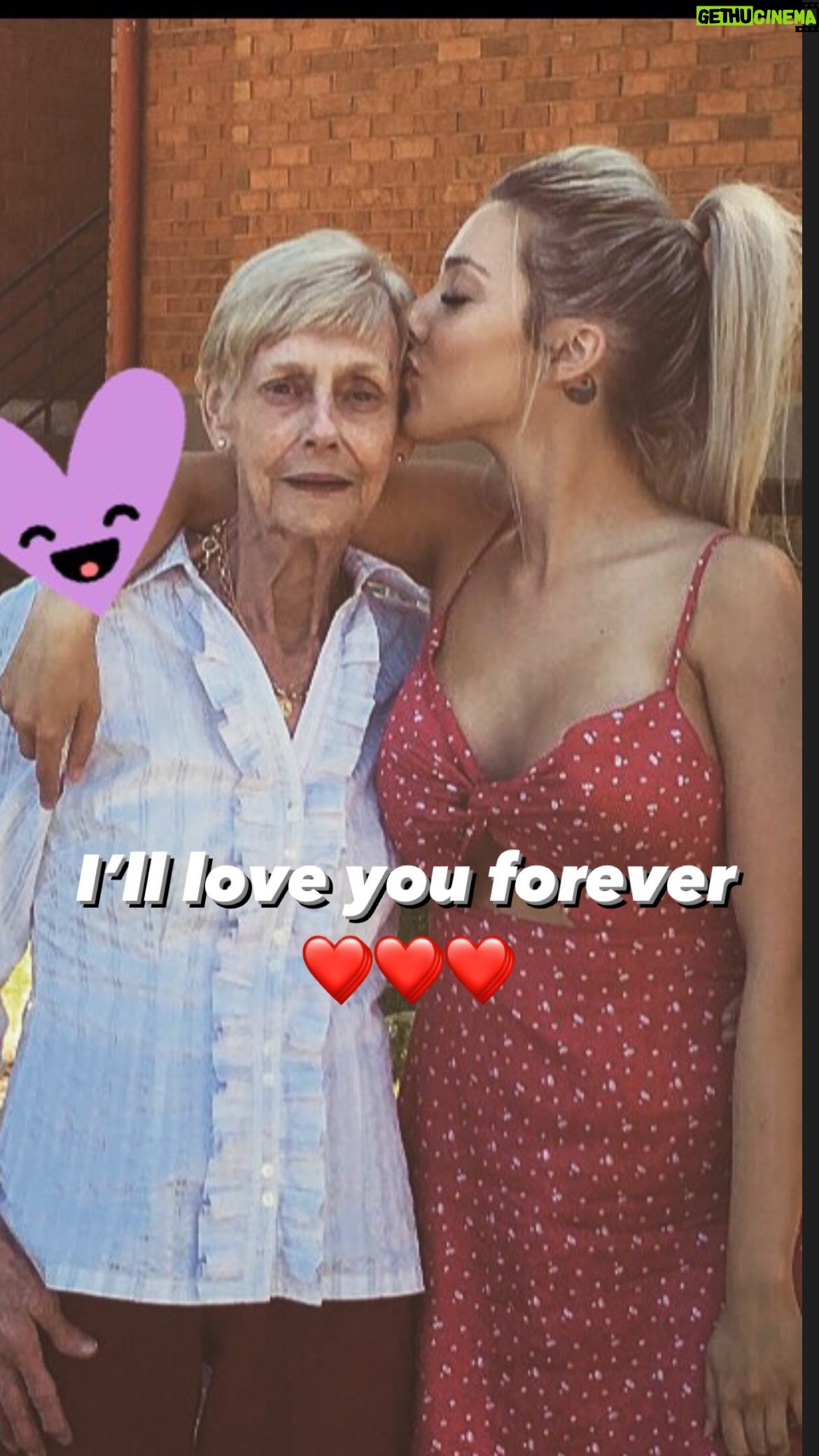 Erin Barnett - 25.8K Likes - You were with me when I took my first breath into this world and I was with you when you took your last breath ❤️ Words can’t describe the love we have for each other, You and Frank are finally reunited in heaven 🥰 You put up a good fight these last few days as you always do 🥺 You shaped me into the person I am today, I could go on for years describing the amount of love I have for you nanna but you already know that. I can’t wait til we are reunited together. Til that day, I’ll keep you safe in my heart.
RIP Nanna Barb 09/11/1942 - 16/10/2022 💛