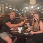 Erin Barnett Instagram - Cheers to our first overseas holiday together 🥰🍹 #holidaymood #love