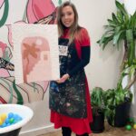 Erin Barnett Instagram - Sunday night activities 🎨 #paintandsip #art