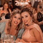 Erin Barnett Instagram - I just love doing life with these 3 😍💖👑 ⁣ ⁣ ⁣ ⁣ #bridgerton #ball #friendship #girlsnight #favoritepeople