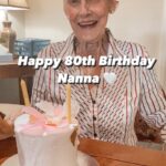 Erin Barnett Instagram - Happy 80th Birthday Nanna! 🤍 I had a Tia Maria for you (even though it’s so gross😂) I bet up in heaven you don’t look a day over 21 😉 #happybirthday