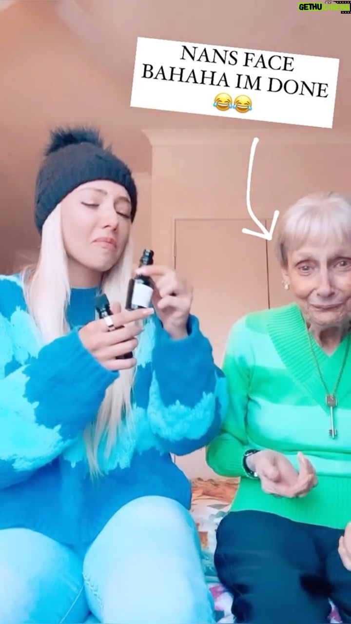Erin Barnett - 5.4K Likes - You can’t escape my feed just because you’re in heaven nan! 🤍 Found this old gem & laughed so hard & then cried because I miss her. 🫶🏼 #nannabarb #myguardianangel