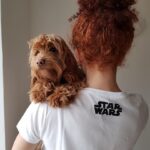 Erin Kellyman Instagram - Me n my baby chewie! You can also see me and actual chewbacca in the new Han Solo movie if you fancy. All the love 💛