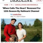 Erin Krakow Instagram - A dozenth season!!! 🥰🎬🎉 @wcth_tv @hallmarkchannel #Hearties Link in bio.