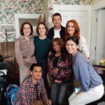 Erin Krakow Instagram - I think you’re gonna like this bunch of bibliophiles! #BlindDateBookClub #BDBCBTS @hallmarkchannel April 6th 8/7c