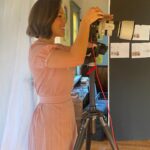 Erin Krakow Instagram - The talented men behind the photoshoot that turned into a @wcth_tv billboard! Swipe for “Now a silly one!” 😜 #Hearties @hallmarkchannel