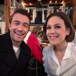 Erin Krakow Instagram - Don’t forget, these two will be attempting to get through a Facebook LIVE today as professional people who can take things seriously. Check it out over on @hallmarkchannel’s Facebook page at 1pm ET. #BlindDateBookClub #BDBCBTS @hallmarkchannel April 6th 8/7c