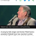 Erin Richards Instagram - This guy was my hero when I was growing up. My late grandad or ‘Dadcu’ as we called him, would have been proud! #dafyddiwan #plaidcymru 🏴󠁧󠁢󠁷󠁬󠁳󠁿🏴󠁧󠁢󠁷󠁬󠁳󠁿🏴󠁧󠁢󠁷󠁬󠁳󠁿