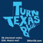 Erin Richards Instagram - Let’s change things up. Win Texas. Lose Trump. Donate at 38for38.com and please share! With 38 electoral votes, Texas can change this country for a generation if we #TurnTexasBlue together. Every $1 can register 2 Texans to vote! Join the movement! #38for38