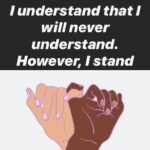 Erin Richards Instagram - Please join the fight in anyway you can. We will not be free until we are all free. 🖤 #blacklivesmatter✊🏾