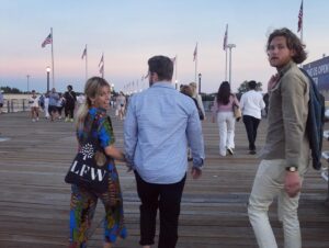 Erin Richards Instagram - We went out! To a real life event! @usopen ❤️🎾🙌 #beenawhile