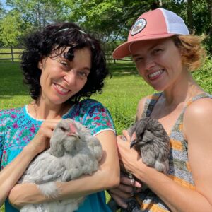 Erin Richards Instagram - Chicks squared. Thanks for a much needed get away @amandharding @bobbiemarchand @premayogabrooklyn #upstate #NY