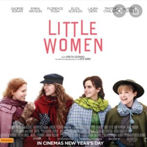 Erin Richards Instagram - Terrible poster, brilliant film. I cried from about 20 mins in, all the way to the end. #gretagerwig did such a fantastic job and #saoirseronan and @florencepugh nailed it. Loving that all my blockbuster Christmas films have female leads this year. 👊👊👊 highly recommend this one!